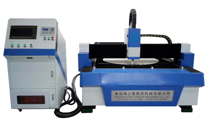 Single platform laser cutting machine